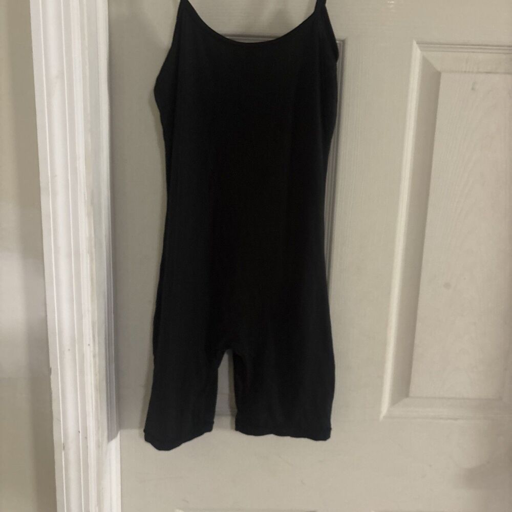 AQ-SPORT Camisole Short Unitard Black Athletic Yoga Sports Women’s  Size Small